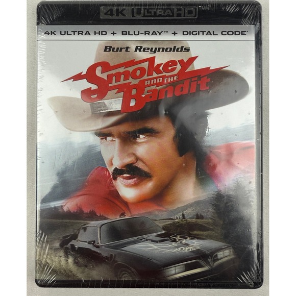 Smokey and the Bandit 4K Ultra HD Blu-Ray Digital Burt Reynolds Movie - Picture 1 of 2